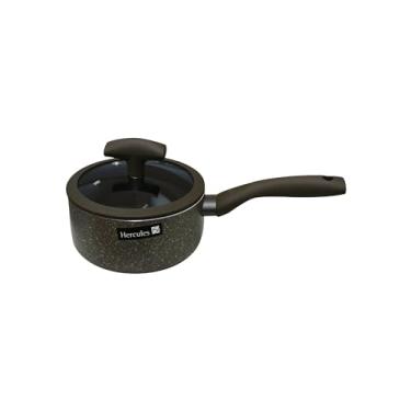 Imagem de Panela Marrom em Alumínio Antiaderente Cabo Soft Touch 1,5L - Hercules