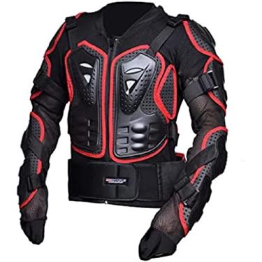 Imagem de Esportes ao ar livre Corrida de motocicleta Armadura anti-queda Roupas Armadura de proteção corporal para motocicleta Jaqueta protetora, Armadura de segurança para motocicleta para proteger