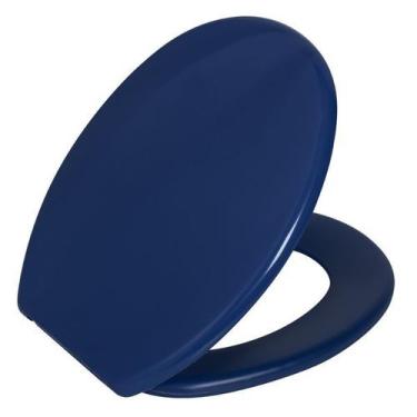 Imagem de Assento Oval Soft Azul Médio 11   Astra