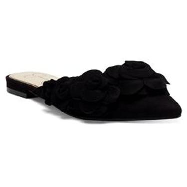 Imagem de Jessica Simpson Women's CYMIA Floral Slip On Mules Shoes, Black, 5