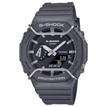 Imagem de Relógio CASIO G-SHOCK gray anadigi masculino GA-2100PTS-8ADR