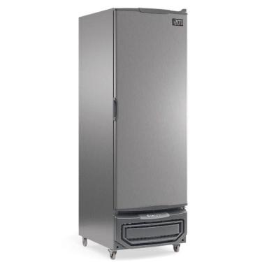 Imagem de Freezer Vertical Com Porta Cega Tripla Ação Gpc57sb Gelopar Conservador 577 Litros Inox 220v