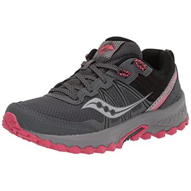 Imagem de Saucony Excursion TR14 feminino, Carvão/Coral, 8
