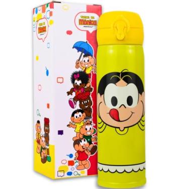 Imagem de Garrafa Térmica Squeeze 400ml Turma Da Mônica Cebolinha Cascão Magali Sansão Dalila Oficial (MAGALI)