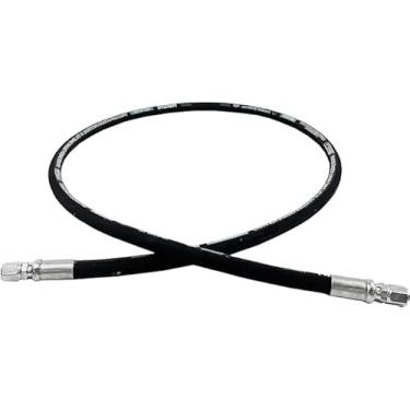 Imagem de Generic HaiChi 26711-04-04-RW - Conjunto giratório de mangueira hidráulica de 1/10.2 cm com fêmea JIC X fêmea JIC, 91 cm de comprimento (5800psi)-EUA, preto