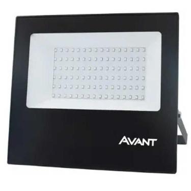 Imagem de Refletor Led 100W Bivolt Branco Quente 3000K Avant