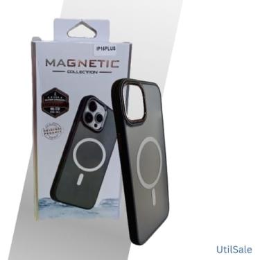 Imagem de Capinha Space Magnetic com Megsafe para iPhone 15 Plus (Preta)