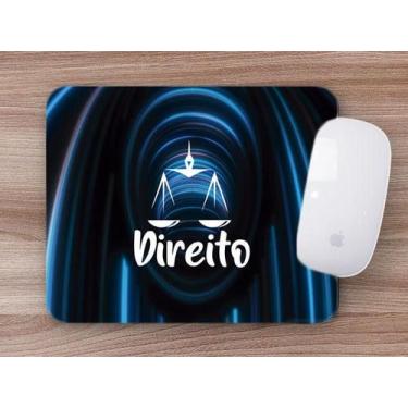 Imagem de Mouse Pad Emborrachado Personalizado Direito Azul - Deluzz