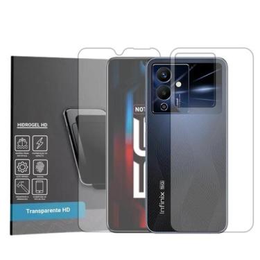 Imagem de Película Hidrogel HD Frente e Verso Para Infinix Note 12 5G - Global R