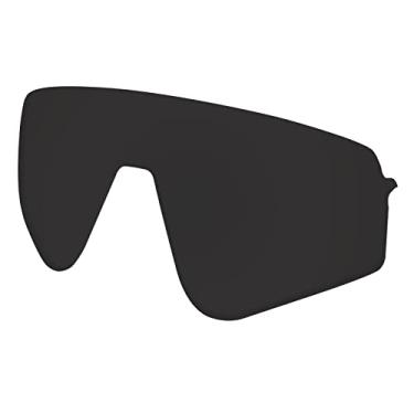 Imagem de Predrox Lentes de substituição Sutro Lite Sweep pretas escuras para óculos de sol Oakley OO9465 polarizadas