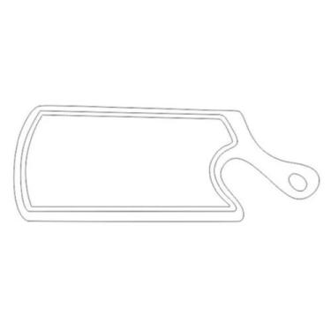 Imagem de Gabarito Kit Molde Personalizado Diversos Tábua Mdf Cru 6mm 3 peças - 