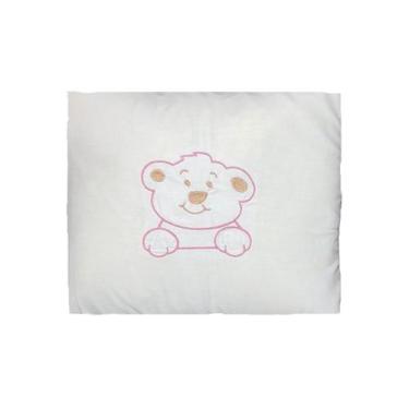 Imagem de Travesseiro Bebê Bordado Infantil 30x40 Sono Leve Luma Baby - Lumababy