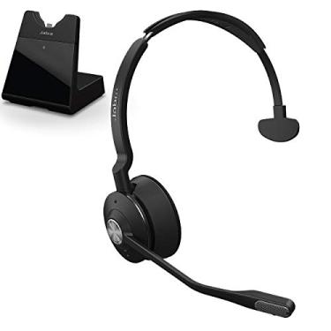 Imagem de Jabra Fone de ouvido sem fio Engage 75, mono – fone de ouvido para telefone com desempenho sem fio líder do setor, microfone com cancelamento de ruído avançado, fone de ouvido para call center com