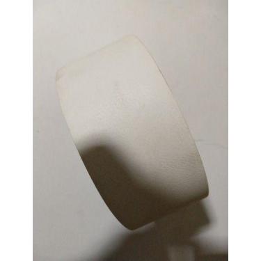 Imagem de Fita De Borda Branca Couro Branco 64mm X 20m Mdf Branco - REHAU