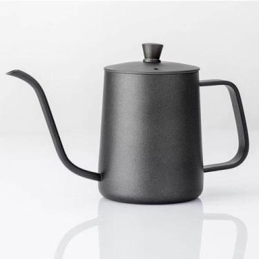 Imagem de Chaleira Inox Escovado.0.6l Bico Fino Tampa Chá Café - raleo