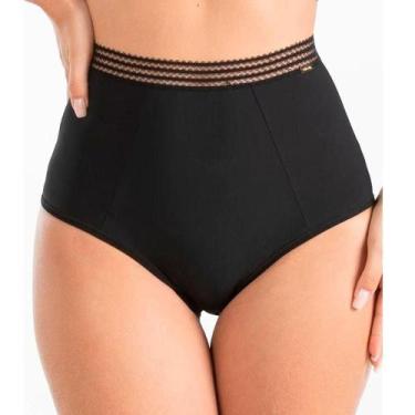 Imagem de Calcinha Pós Parto Microfibra Hot Pant Dilady 147211, Preto, M