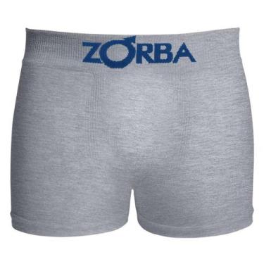Imagem de Cueca Boxer Zorba 678 Infantil, P, Mescla claro