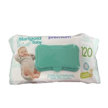 Imagem de Toalha Umedecida Marigold Premium Extrato de Camomila 120und