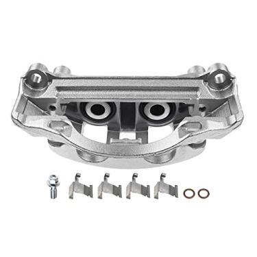 Imagem de A-Premium Conjunto de pinça de freio a disco com suporte compatível com modelos selecionados Chevy e GMC - Silverado 2500 HD/3500 HD/Sierra 2500 HD/3500 HD 2011-2019, Suburban (3500 HD) 2016-2019 -