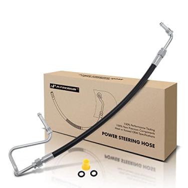 Imagem de A-Premium Mangueira de direção hidráulica mangueira de pressão conjunto de linha compatível com Jeep Grand Cherokee 2007 2008 2009 bomba para ventilador de refrigeração substituição # 52089329AD