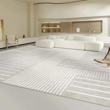 Imagem de Avançado Minimalista Decorar Sala de Estar Tapete Casa Luz Luxo Mesa de Café Tapete de Pelúcia Quarto Tapete Macio, SY74, QD, 300x400CM