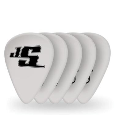 Imagem de Palheta Joe Satriani Branca Leve D'Addario 1CWH2-10JS - D'Addario Acce