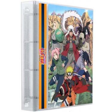 Imagem de Pasta Fichário Carta Cards 4 argolas Naruto Classico Shippuden +10 Fol