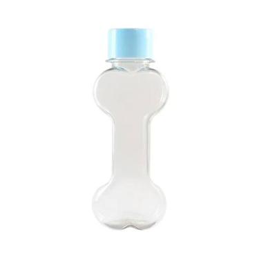 Imagem de Mini Tubete Lembrancinha Ossinho 13cm - Azul Bebê - 10 unidades - Rizz