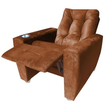 Imagem de Poltrona Reclinavel Papai ou  Mamae Perola - Beatriz  Decor, TERRA