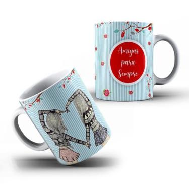 Imagem de Caneca Xícara Personalizada Amizade Amigas Para Sempre- MEGA OFERTA! -