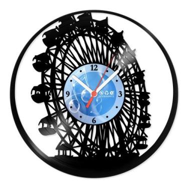 Imagem de Relógio De Parede Disco Vinil Diversos - Roda Gigante Chernobyl - VDI-