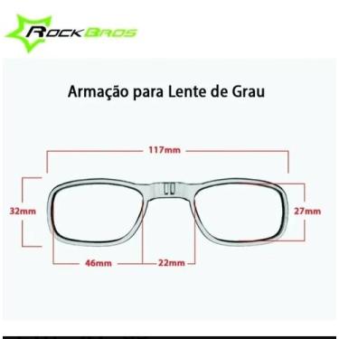 Imagem de Adaptador Clip Para Lentes De Grau Rockbros