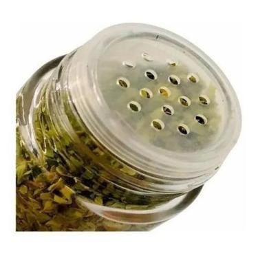 Imagem de Porta Tempero Giratório Inox 16 Potes Preto - Futuro Brasil