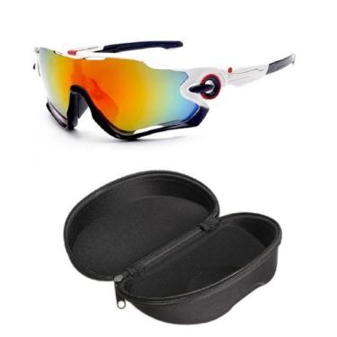 Imagem de Óculos Esportivo Bike Ciclismo com Proteção Uv400 + Estojo - Boutique 