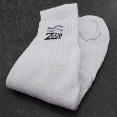 Imagem de Meia Esporte Algodão 36-42 - Saulo Lingerie, Branco