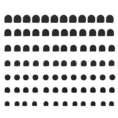 Imagem de Pasamer Conjunto de 84 peças de pontas de salto alto para substituição, antiderrapante, reparo de cavilhas de sapatos