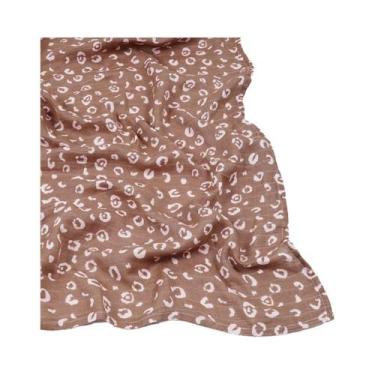 Imagem de Swaddle de Musselina de Algodão e Bambu 120x110cm - Envoltório Macio e