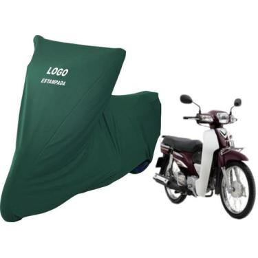 Imagem de Capa Para Moto Honda C 100 Dream De Tecido Lycra - Mz, Verde