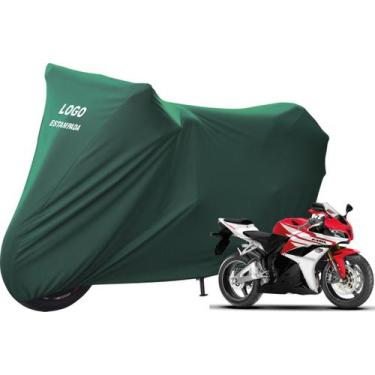 Imagem de Capa Para Moto Honda CBR 600 RR Alta Durabilidade De Luxo - Mz, Verde