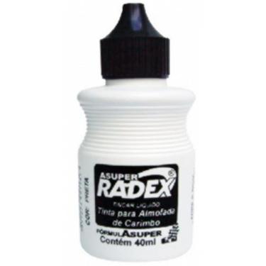 Imagem de Tinta Almofada Carimbo 40ml - Preto - N/D