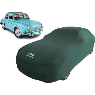 Imagem de Capa Cobrir Carro Gordini Tecido Helanca Máxima Proteção - Mz, Verde