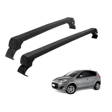 Imagem de Rack Teto Alumínio Preto Palio/ Novo Palio 4 Portas 2012/ - LONG LIFE