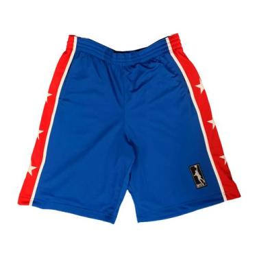 Imagem de Bermuda Basquete Masculina M10 Vintage Stars, Royal, P