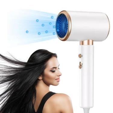Imagem de Secador de Cabelo de Parede P/ Banheiro Quente & Frio 110V(1200W) - 22