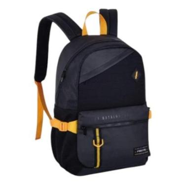 Imagem de Mochila Free Fire Costas Juvenil Escolar Amarelo Preto Clio-Unissex