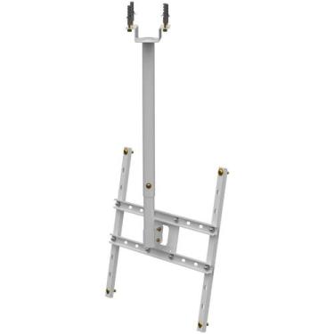 Imagem de Suporte Tv Teto 360 Telescópio 10 26 40 50 65 600X400 Branco - Multifo