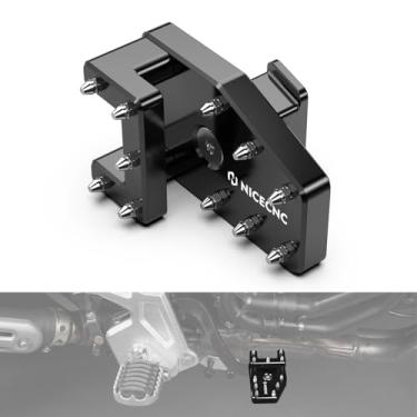 Imagem de NICECNC Pedal de freio DualControl de controle duplo compatível com Yamaha Tenere 700/XTZ700 2019-2024, Tenere 700 Rally Edition 2020-2024, Tenere 700 World Raid 2022-2024, liga de alumínio, preto