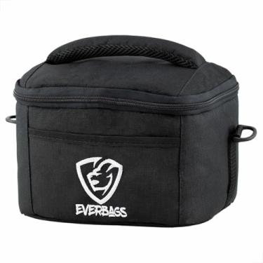 Imagem de Bolsa Térmica Fitness Frasqueira Viagem Lancheira Marmita Alimentar Talheres Portátil Esportivo