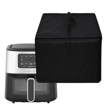 Imagem de CouldyCasi Capa para fritadeira a ar livre, resistente, resistente ao calor, à prova d'água, à prova d'água, compatível com forno Cuisinart Air Fryer – Fritadeira a ar de aço inoxidável, cesta de 6