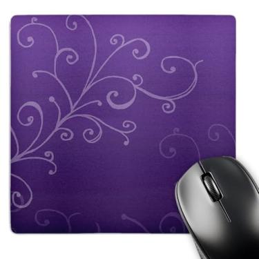 Imagem de 3dRose Mouse pad LLC 20,3 x 20,3 x 0,63 cm, roxo redemoinho elegante (mp_32495_1)
